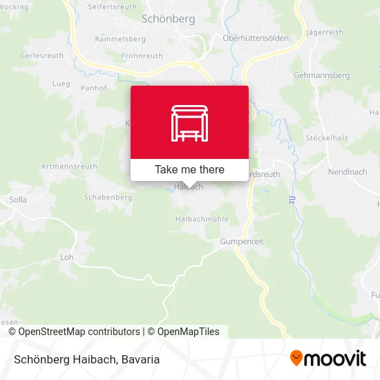Карта Schönberg Haibach