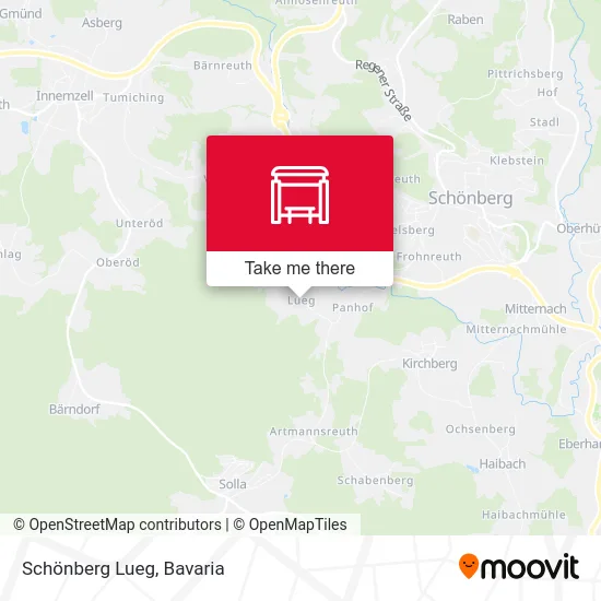 Карта Schönberg Lueg