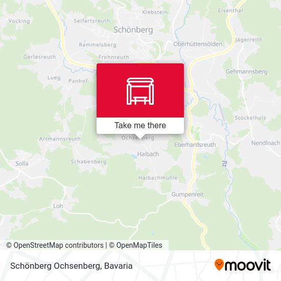 Schönberg Ochsenberg map