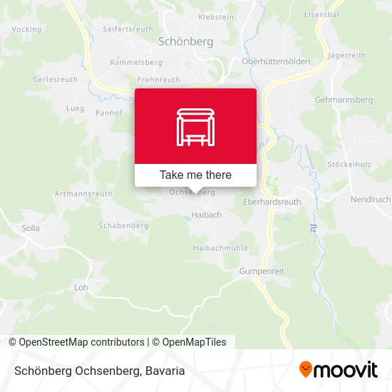 Schönberg Ochsenberg map