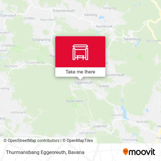 Карта Thurmansbang Eggenreuth