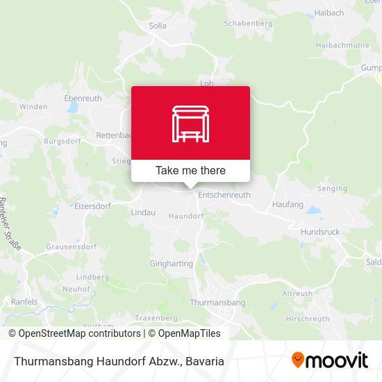 Thurmansbang Haundorf Abzw. map