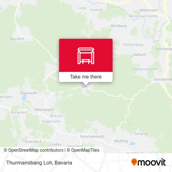 Карта Thurmansbang Loh