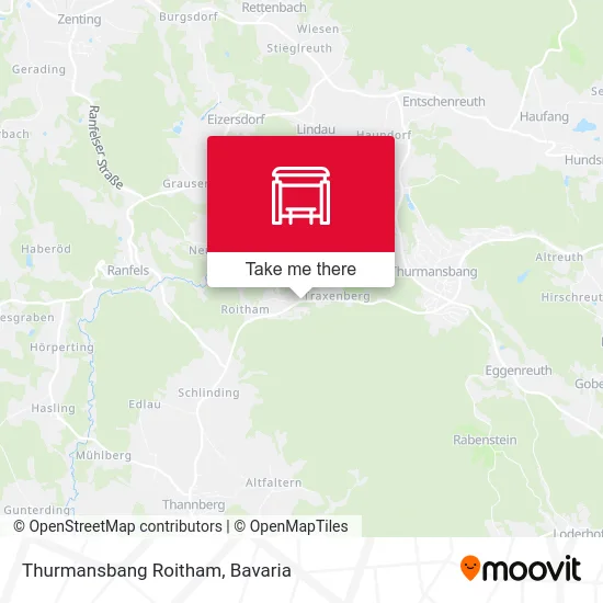 Карта Thurmansbang Roitham