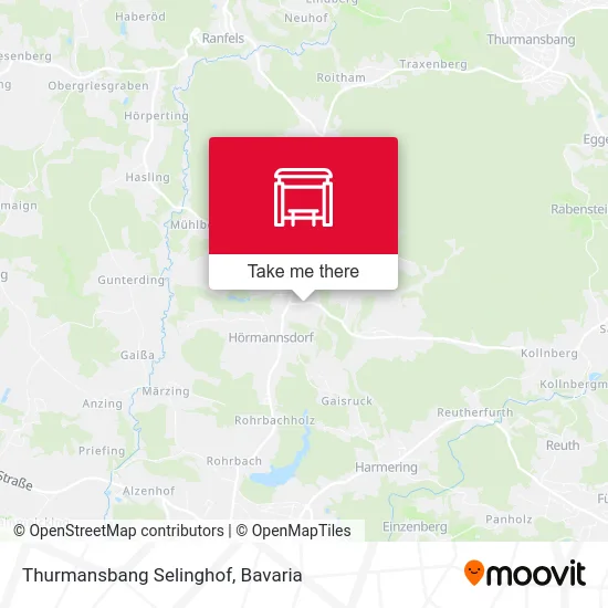 Карта Thurmansbang Selinghof