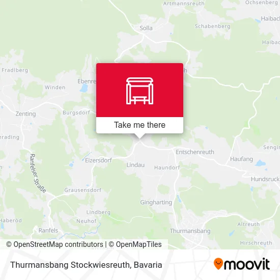 Карта Thurmansbang Stockwiesreuth