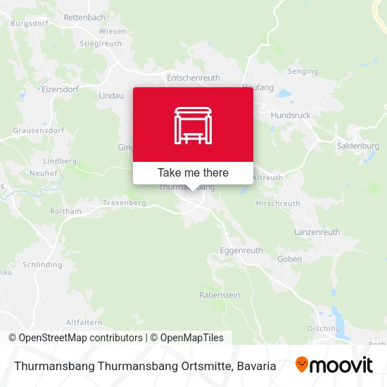 Thurmansbang Thurmansbang Ortsmitte map