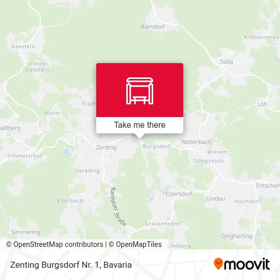 Карта Zenting Burgsdorf Nr. 1