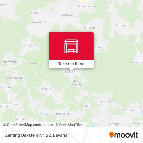 Zenting Daxstein Nr. 22 map
