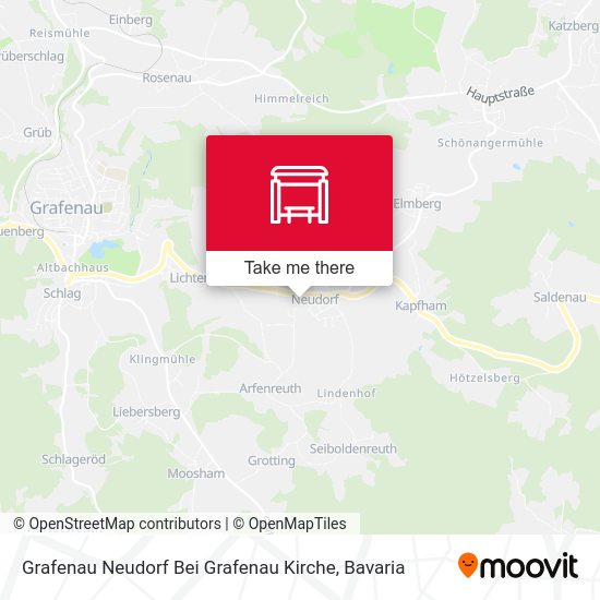 Grafenau Neudorf Bei Grafenau Kirche map