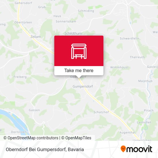 Oberndorf Bei Gumpersdorf map