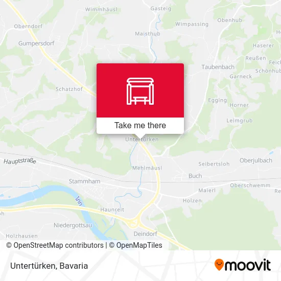Карта Untertürken
