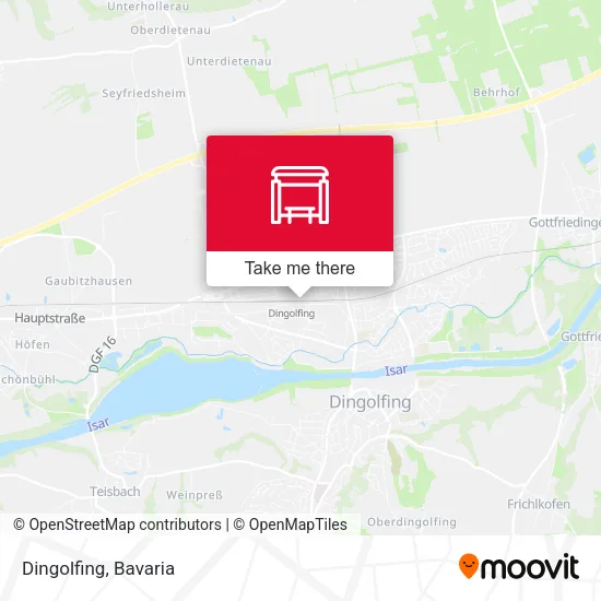 Карта Dingolfing