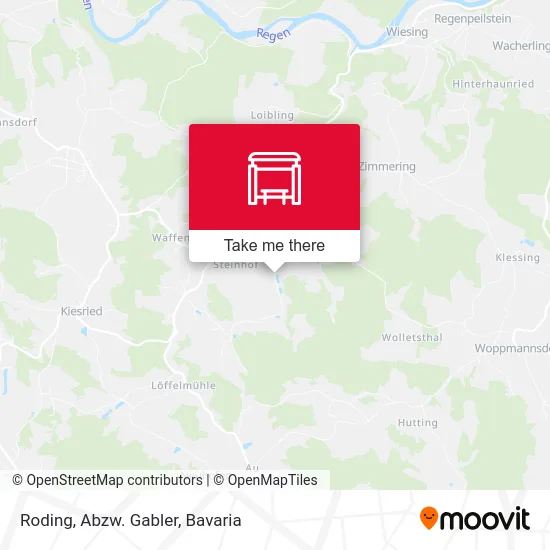 Карта Roding, Abzw. Gabler