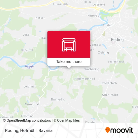 Карта Roding, Hofmühl