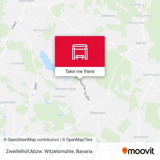 Zweifelhof,Abzw. Witzelsmühle map