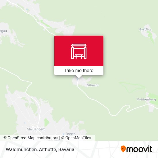 Waldmünchen, Althütte map