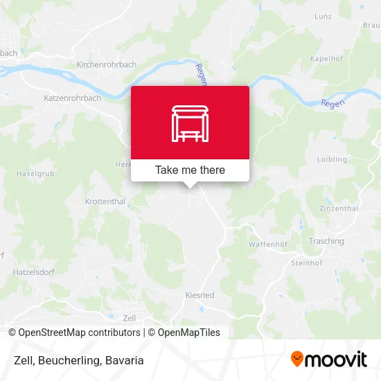 Карта Zell, Beucherling