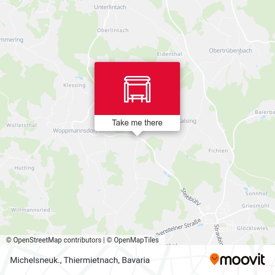Michelsneuk., Thiermietnach map