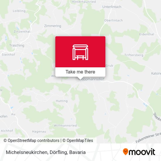 Michelsneukirchen, Dörfling map