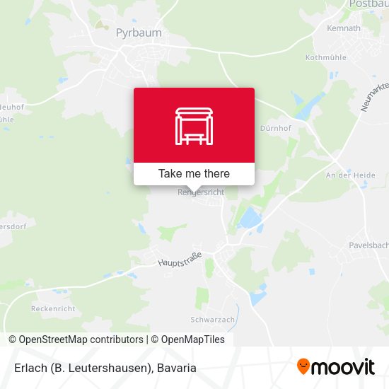 Erlach (B. Leutershausen) map