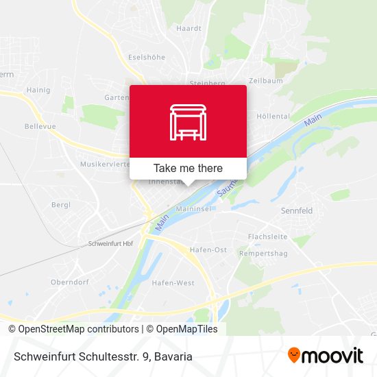 Schweinfurt Schultesstr. 9 map