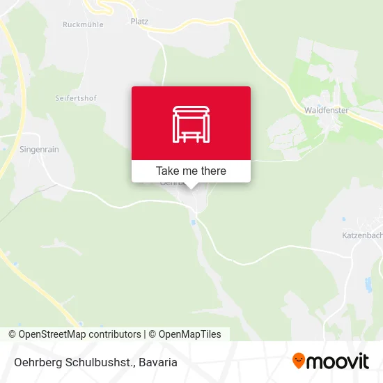 Карта Oehrberg Schulbushst.