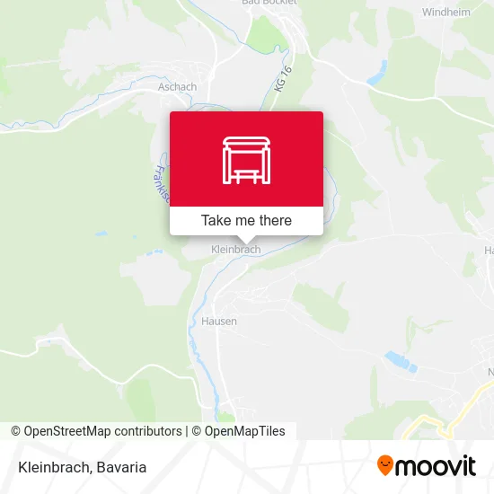 Карта Kleinbrach
