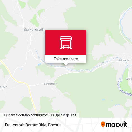 Frauenroth Borstmühle map