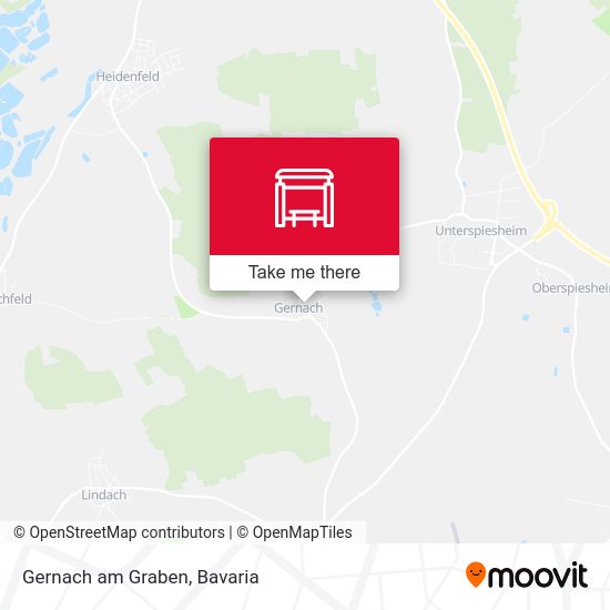 Карта Gernach am Graben