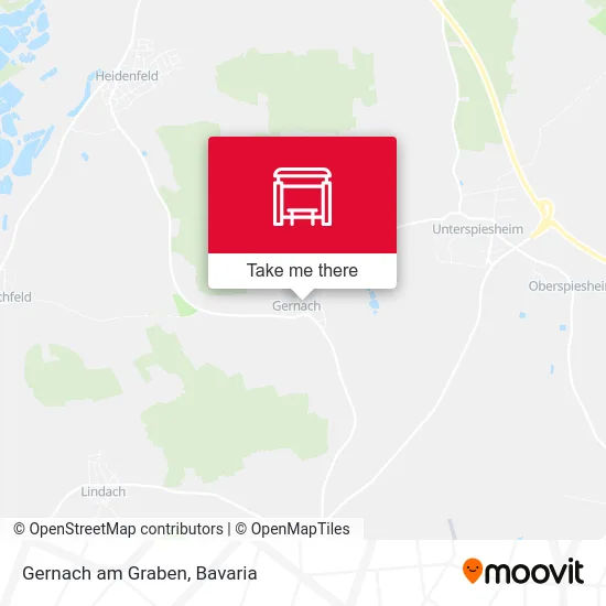 Карта Gernach am Graben