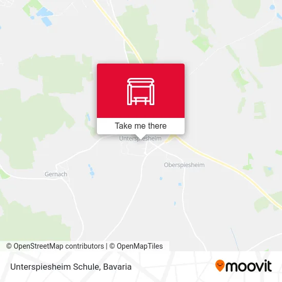 Карта Unterspiesheim Schule