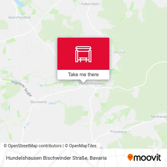 Карта Hundelshausen Bischwinder Straße
