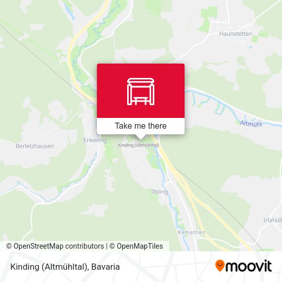 Kinding (Altmühltal) map