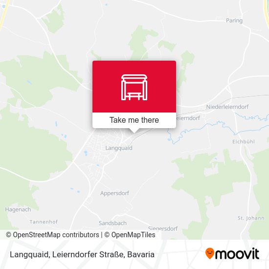 Langquaid, Leierndorfer Straße map