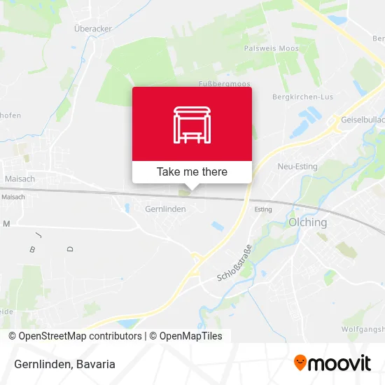 Gernlinden map