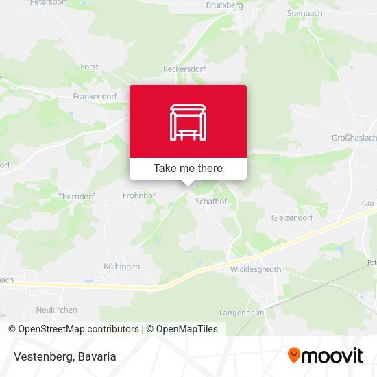 Карта Vestenberg