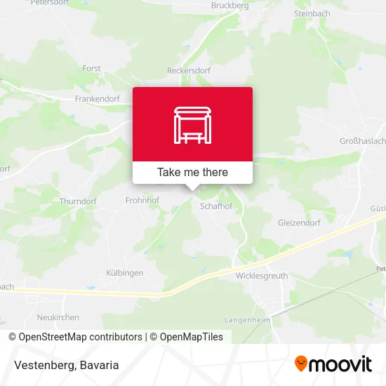 Карта Vestenberg