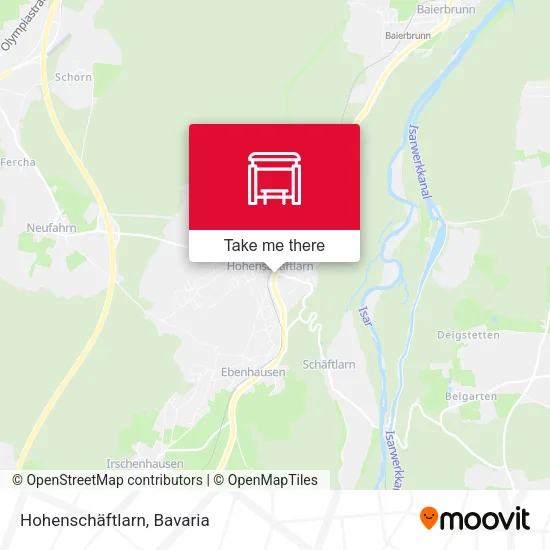 Карта Hohenschäftlarn