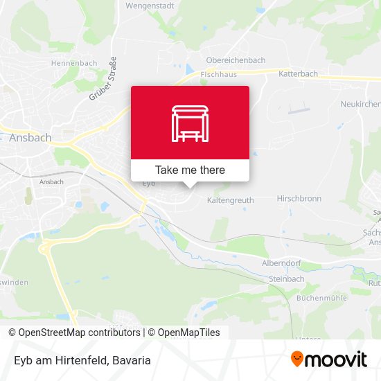 Карта Eyb am Hirtenfeld