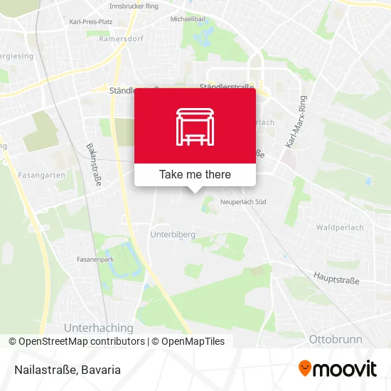Карта Nailastraße