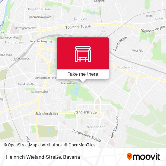 Heinrich-Wieland-Straße map