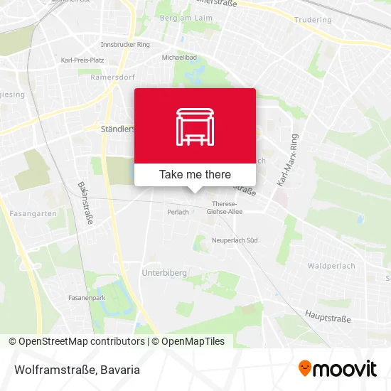 Карта Wolframstraße