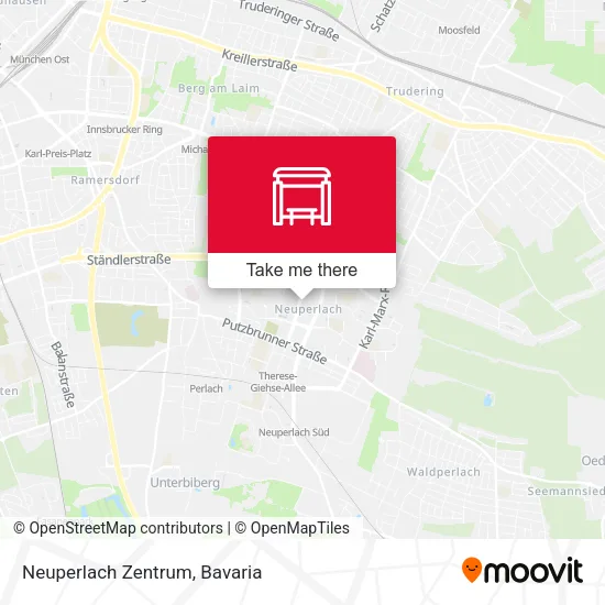 Карта Neuperlach Zentrum