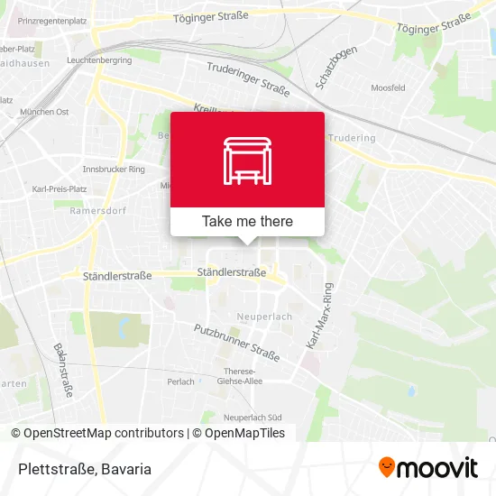 Карта Plettstraße