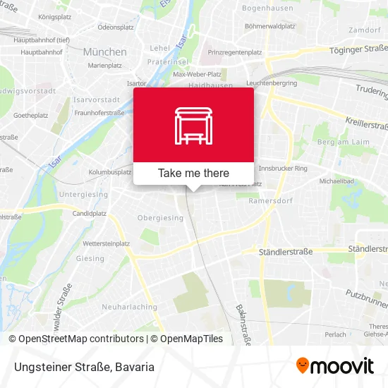 Карта Ungsteiner Straße