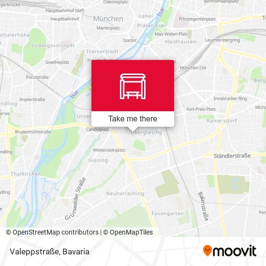 Карта Valeppstraße