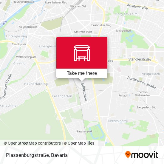 Plassenburgstraße map