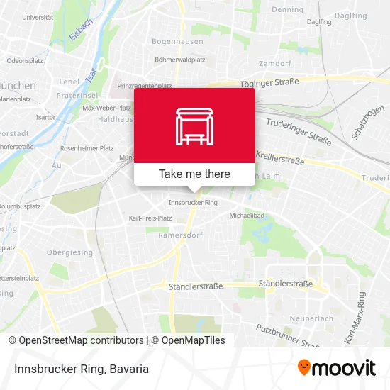 Карта Innsbrucker Ring
