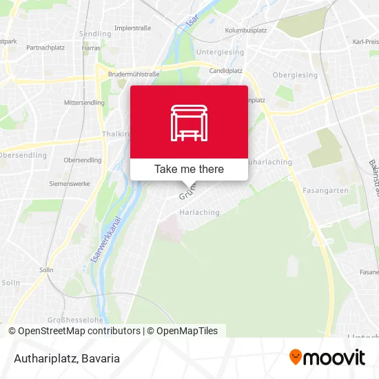 Карта Authariplatz